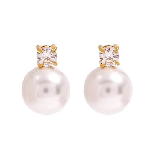 Chloe Pearl Earrings