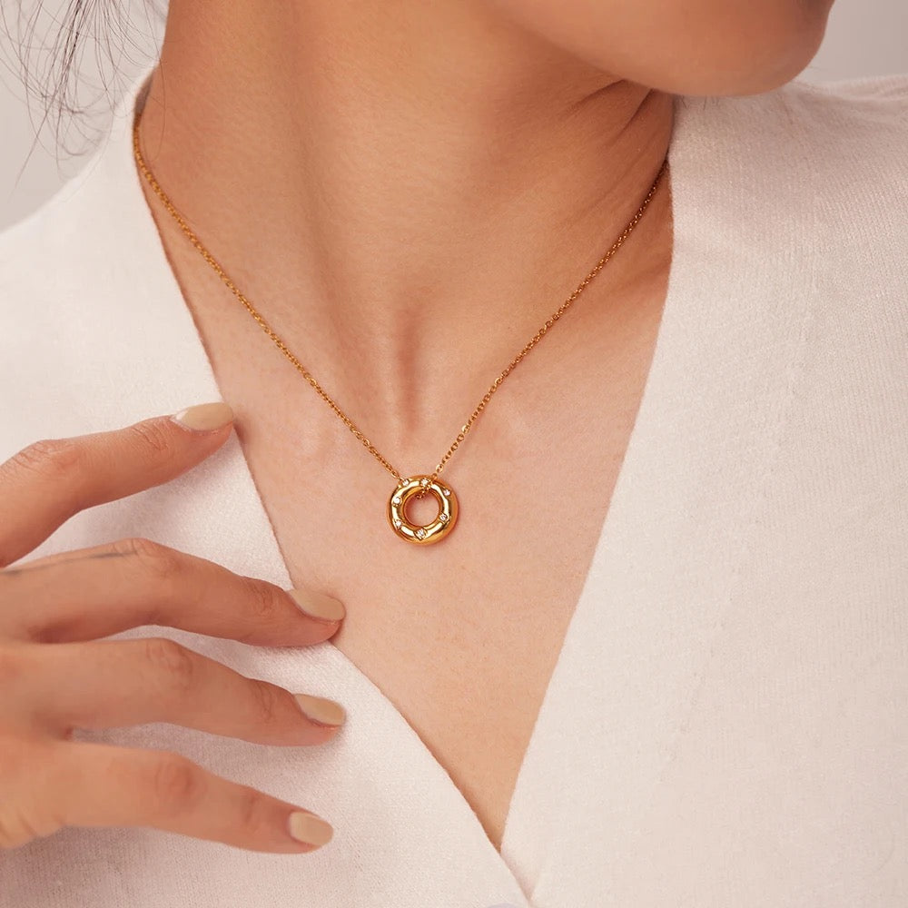 Alita Necklace | 18K Gold Plated