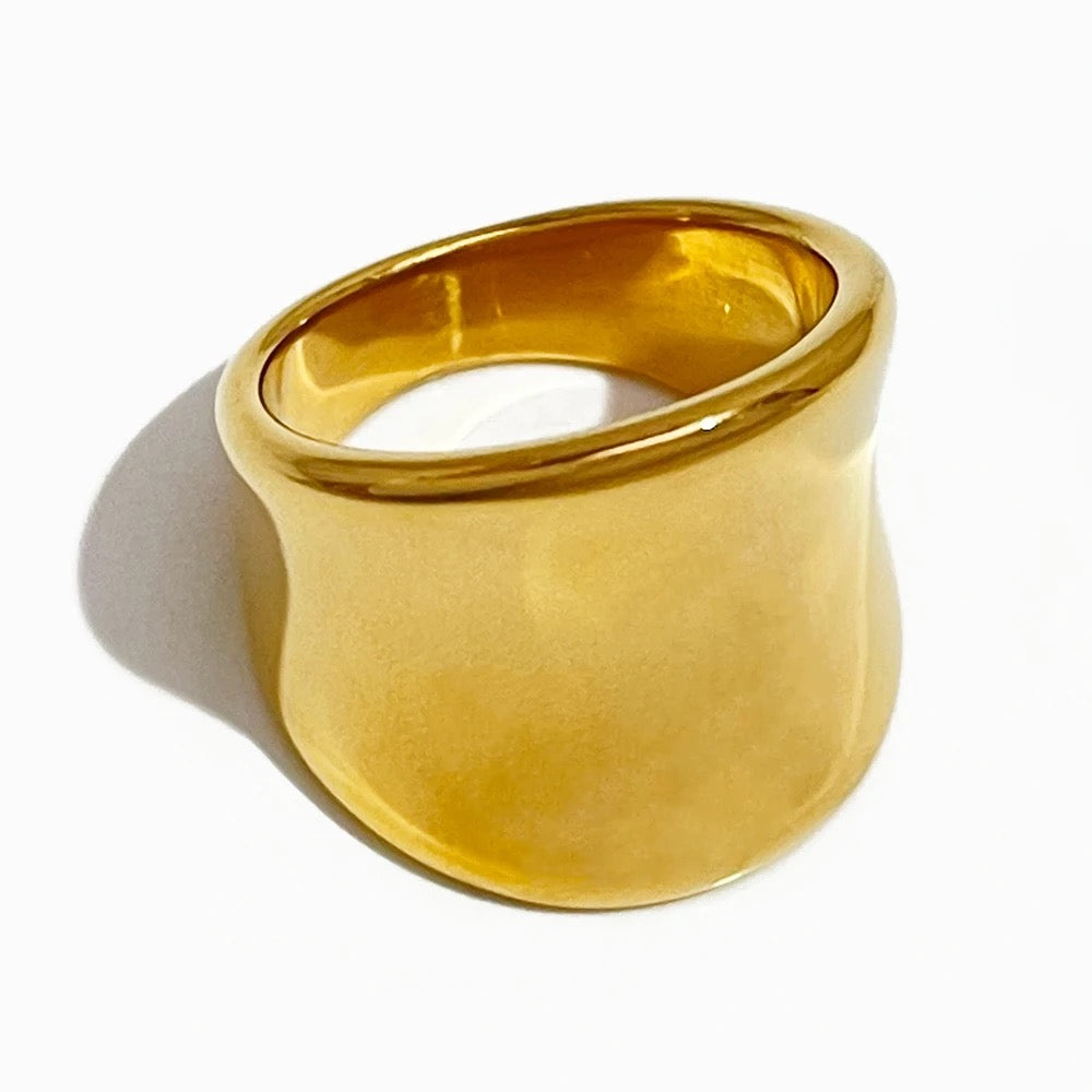 Basma Ring | 18K Gold Plated