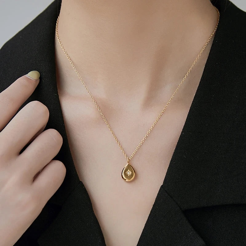 Calista Necklace | 18K Gold Plated