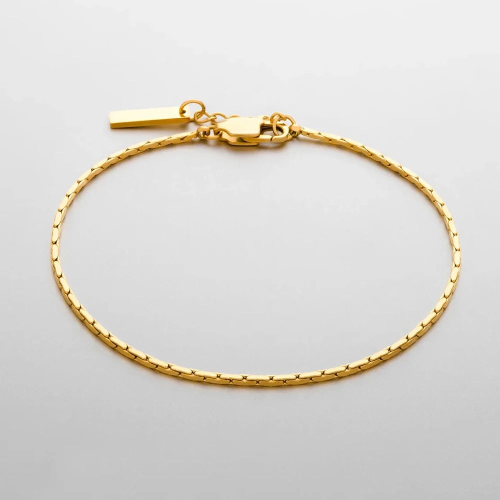 Aadil Gold Bracelet | Unisex