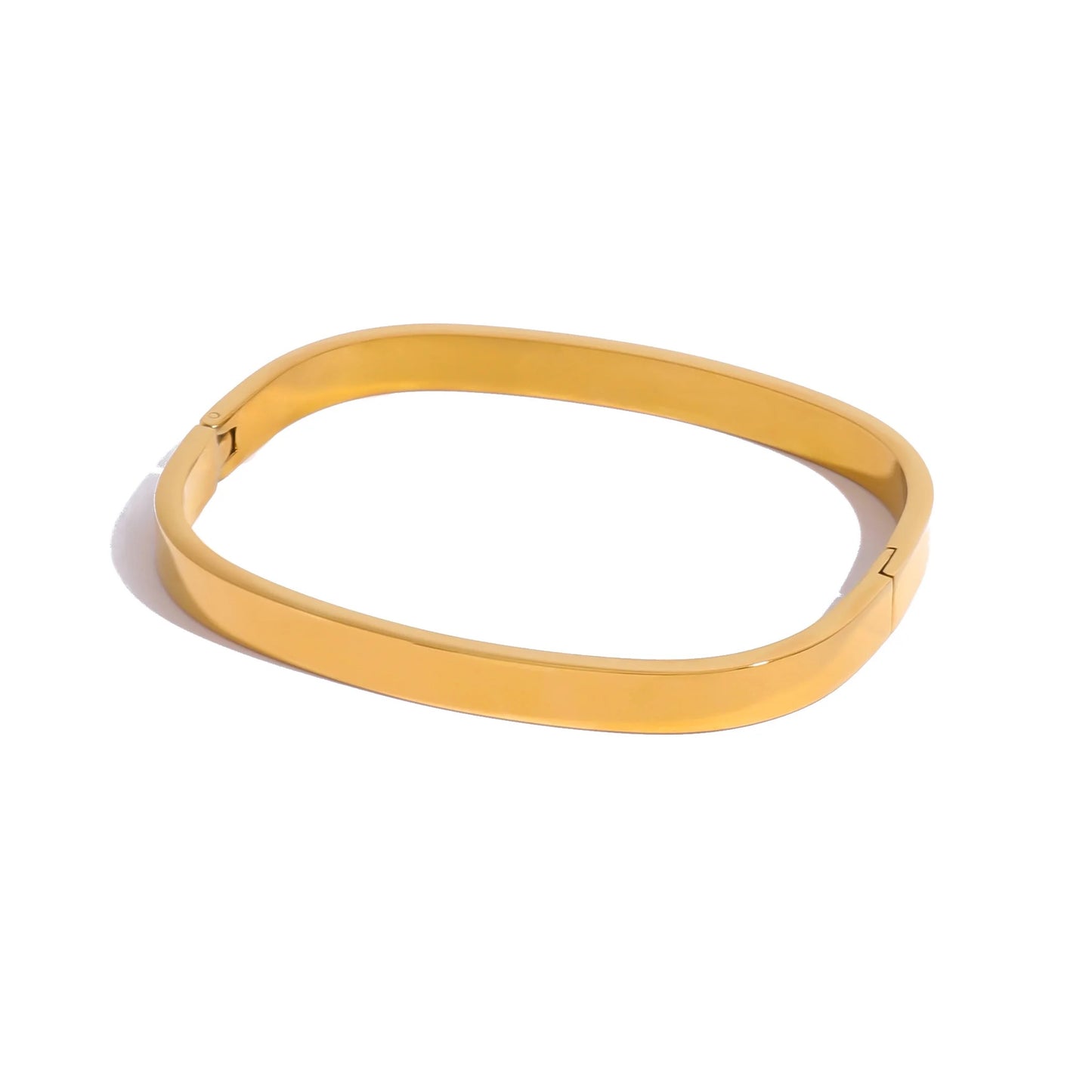 Ines Gold Bangle | 18K Gold Plated