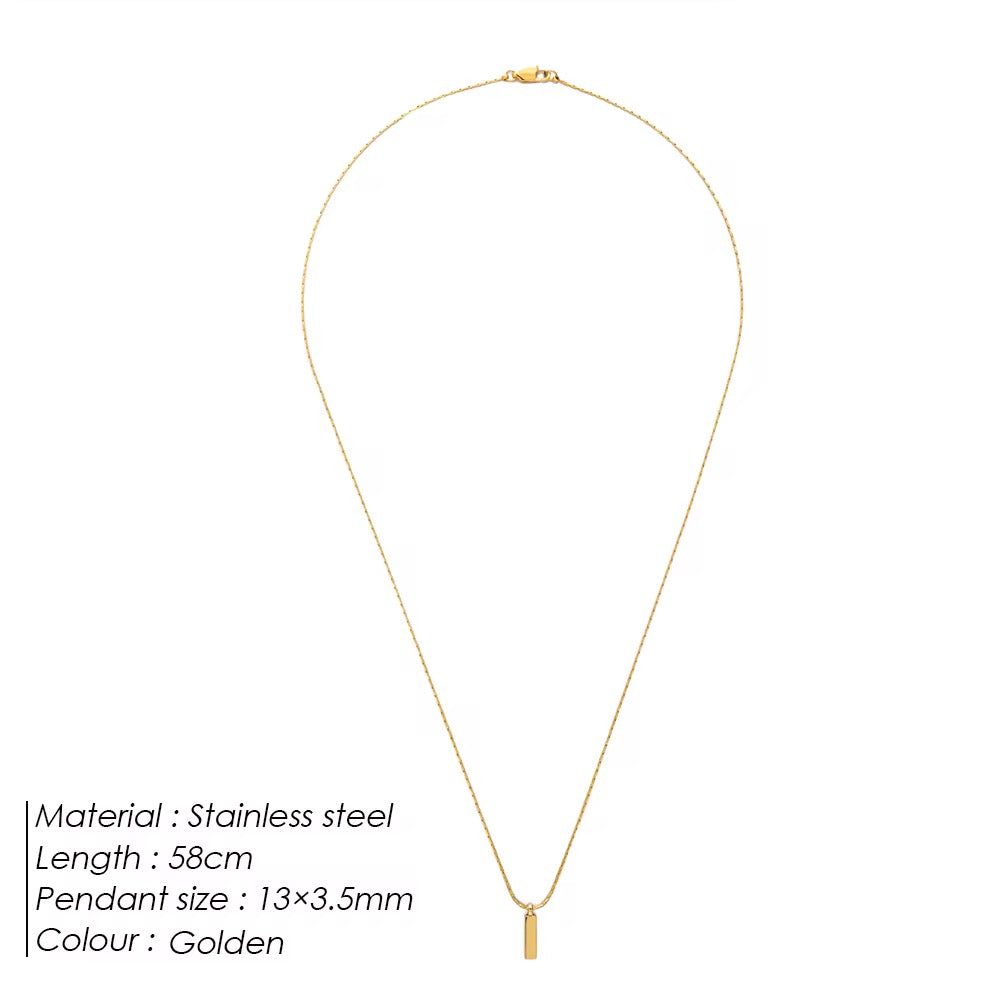 Aadil Gold Necklace | Men