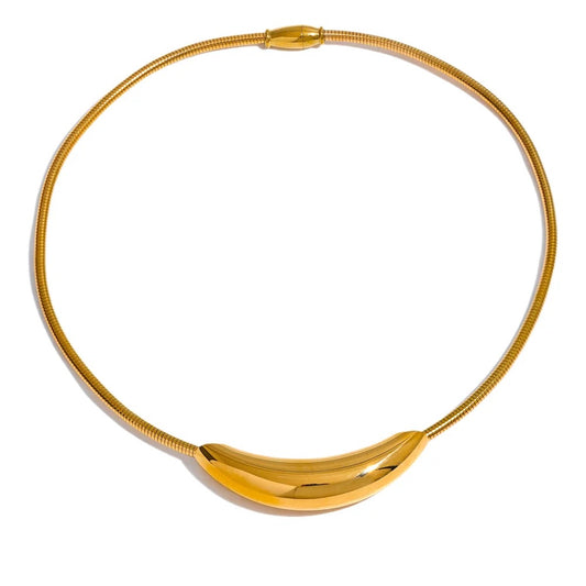 Nayla Choker Necklace | 18K Gold Plated