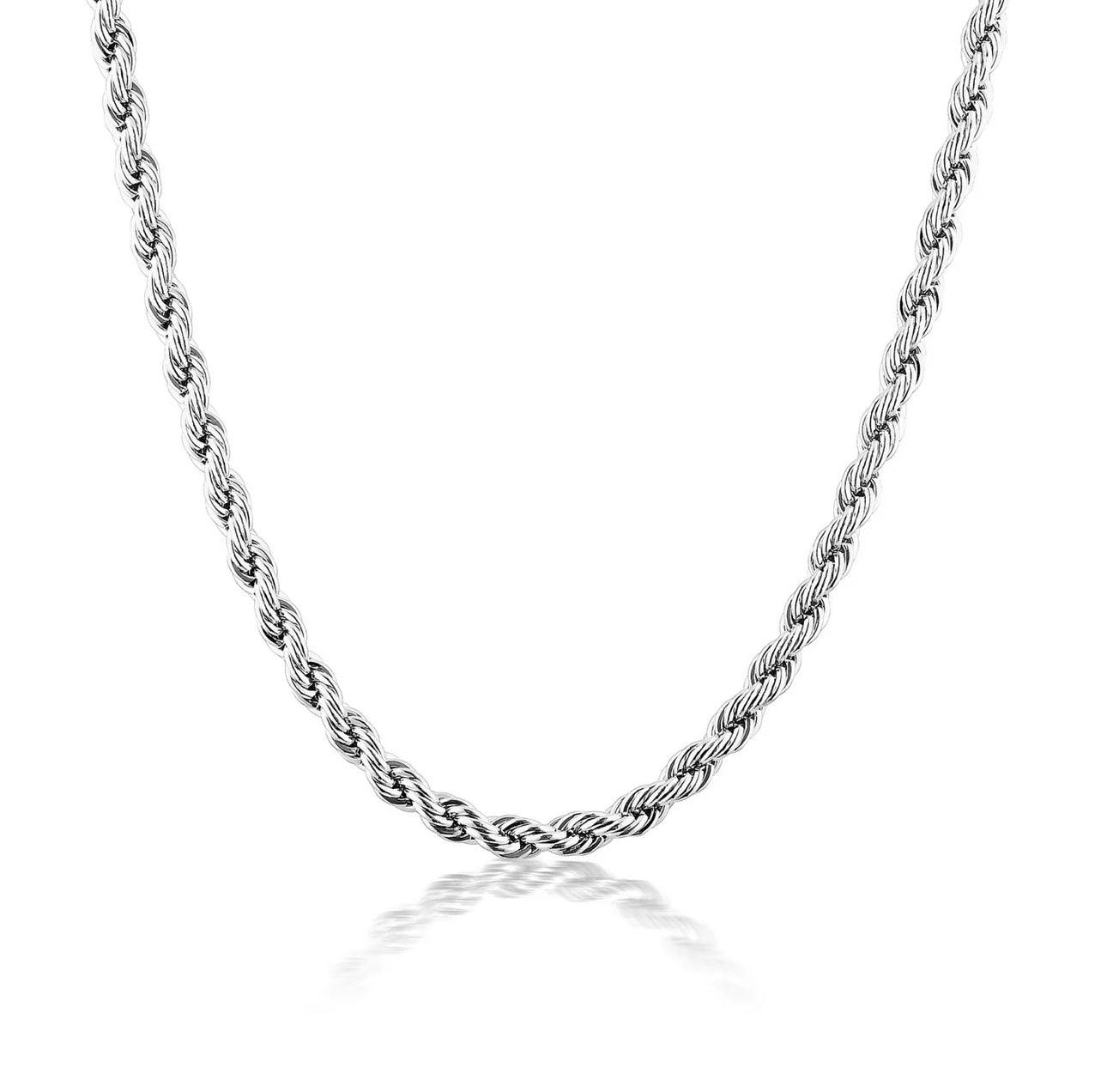 2mm Safa Silver Necklace