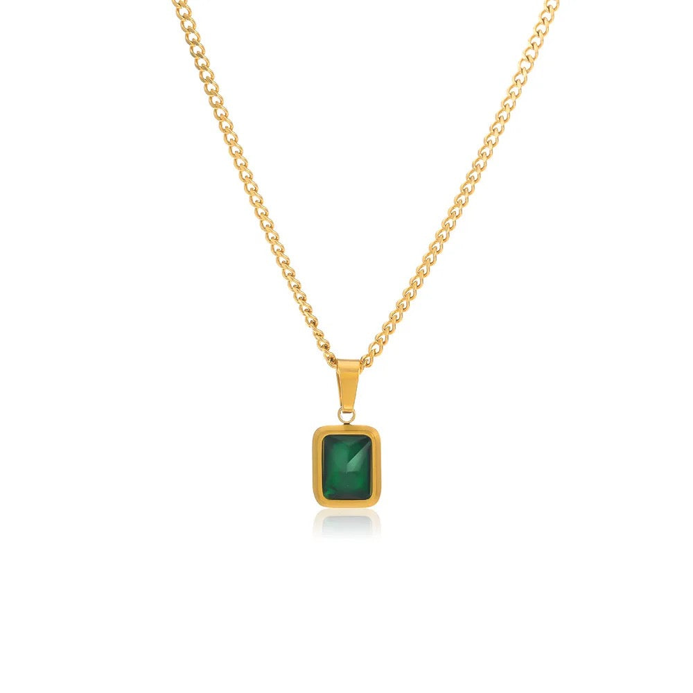 Eva Emerald Necklace | Women